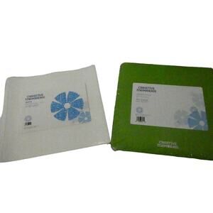 Creative Memories 8x8 Album Cover with Refill Pages Lime Green New
